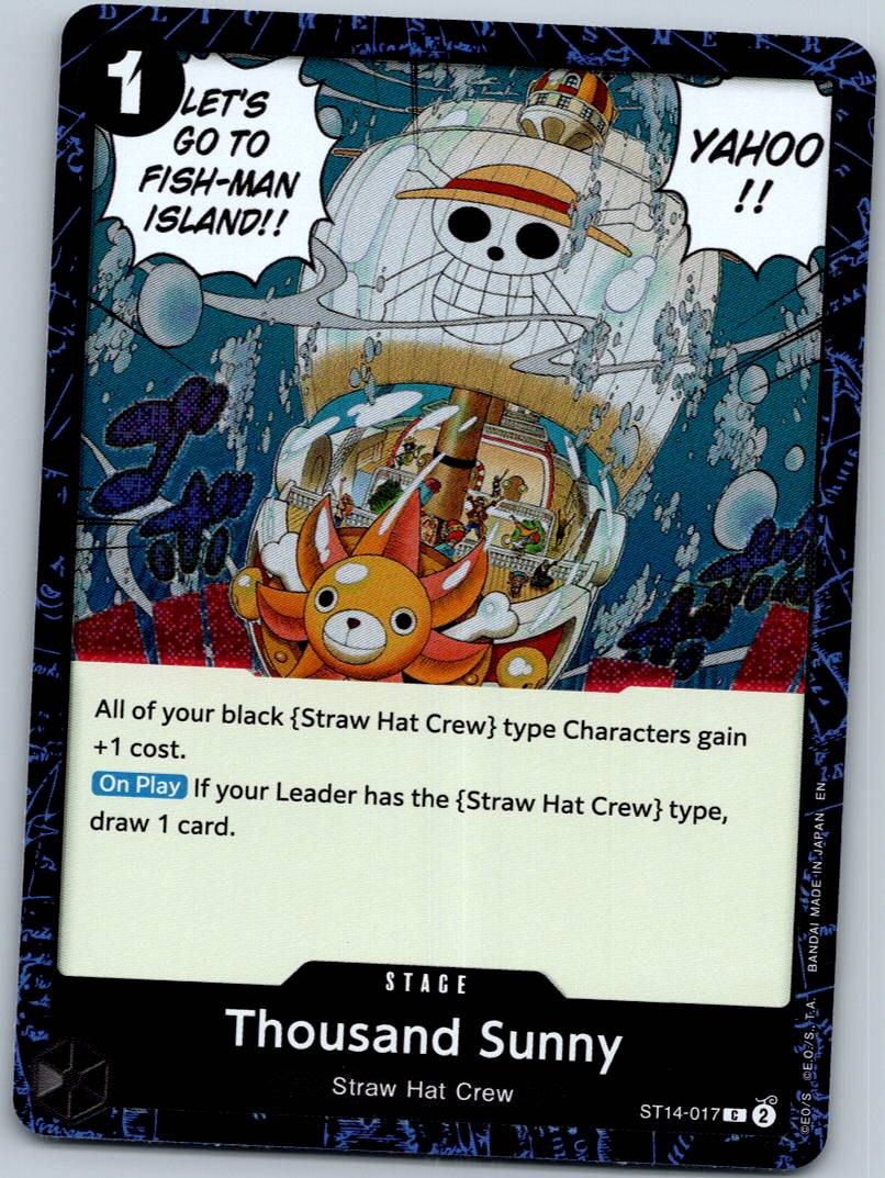 Thousand Sunny - ST14-017 Premium Booster -The Best- Vol. 2 One Piece NM