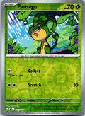 Pansage 004/086 Common Black Bolt Pokemon Near Mint