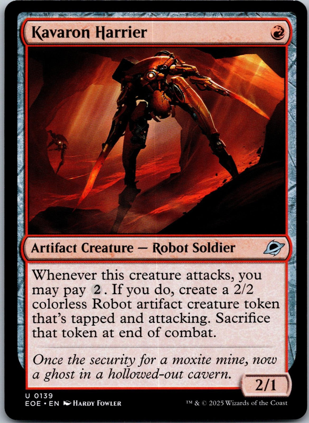 Kavaron Harrier 139 Uncommon Edge of Eternities Magic: The Gathering NM | HOKO