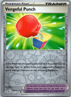 Vengeful Punch 197/197 Uncommon Obsidian Flames Pokemon Near Mint