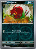 Venipede 054/086 Common Black Bolt Pokemon Near Mint