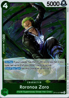 Roronoa Zoro OP13-037 Rare Carrying On His Will One Piece Near Mint