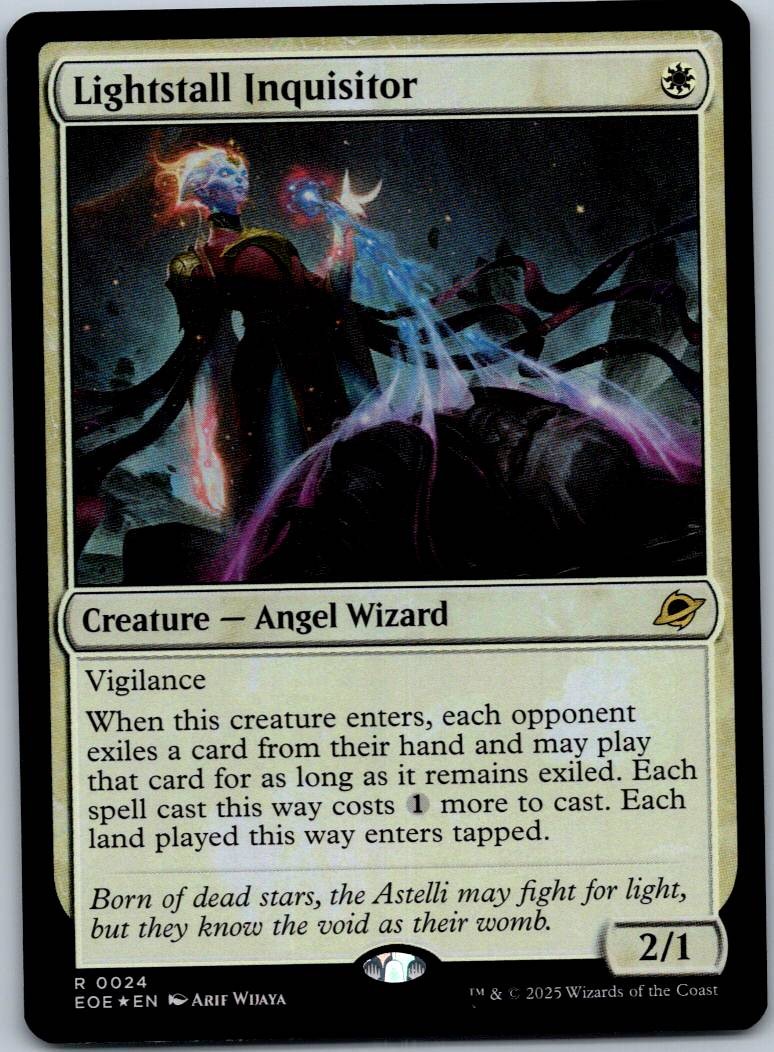 Lightstall Inquisitor Edge of Eternities Magic: The Gathering NM foil