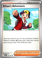 Ethan's Adventure 165/182 Uncommon Destined Rivals Pokemon Near Mint