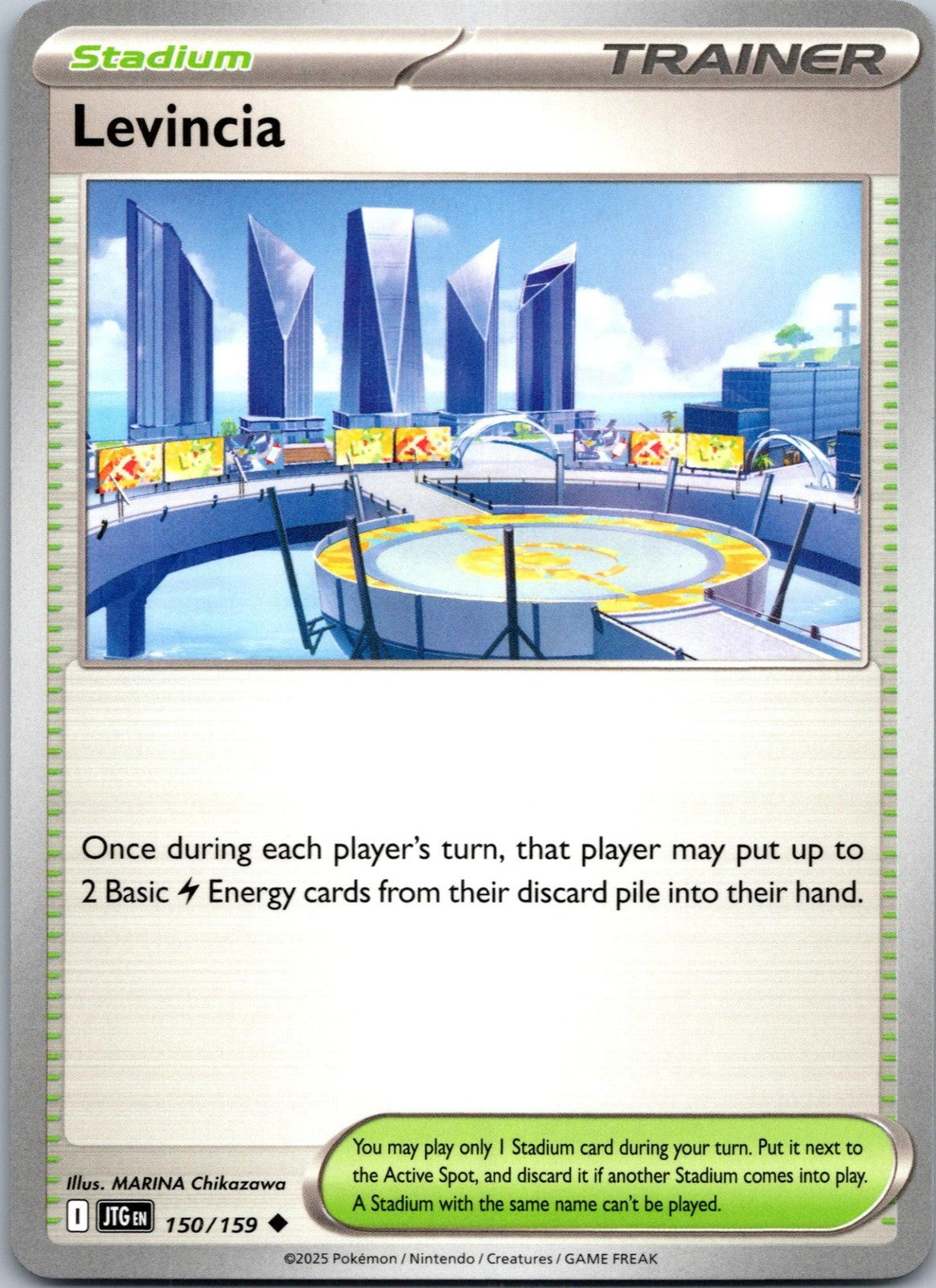 Levincia 150/159 Uncommon Journey Together Pokemon Near Mint