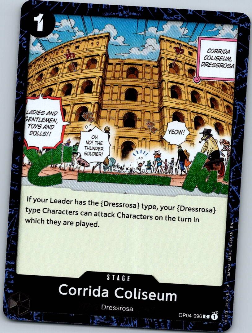 Corrida Coliseum OP04-096 Premium Booster -The Best- Vol. 2 One Piece NM