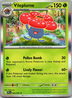 Vileplume 003/094 Rare Phantasmal Flames Pokemon Near Mint
