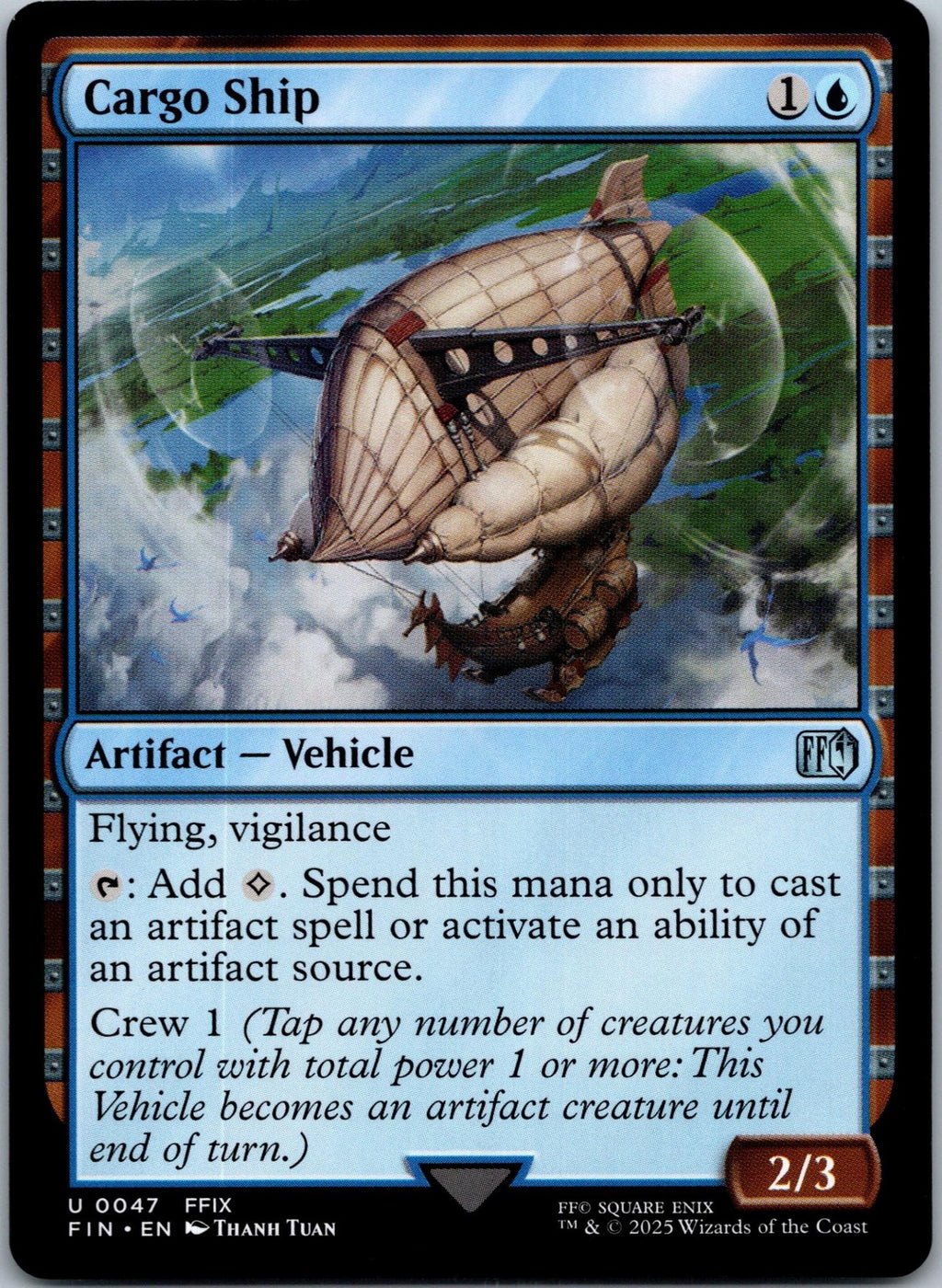 Cargo Ship 47 Uncommon FINAL FANTASY Magic: The Gathering Near Mint
