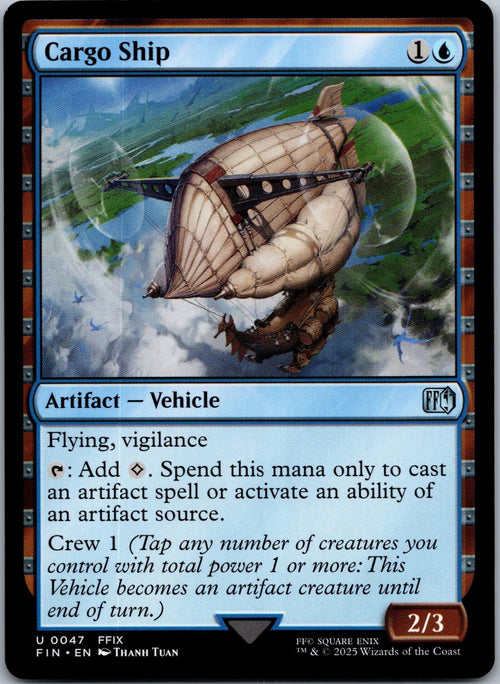 Cargo Ship 47 Uncommon FINAL FANTASY Magic: The Gathering Near Mint