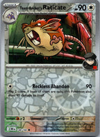 Team Rocket's Raticate 148/182 Common Destined Rivals Pokemon Near Mint