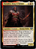 Theoden, King of Rohan The Lord of the Rings: Magic: The Gathering NM