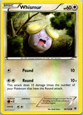 Whismur 80/124 Common Fates Collide Pokemon Near Mint
