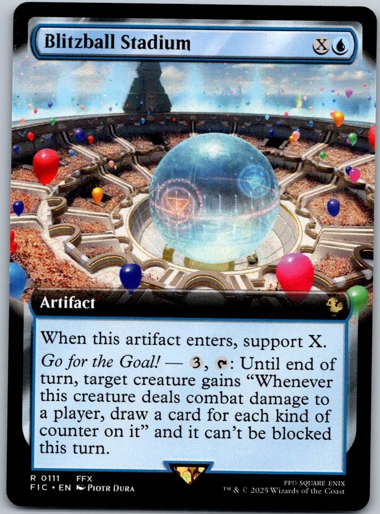 Blitzball Stadium (Extended Art)  FINAL FANTASY Magic: The Gathering NM