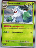 Abomasnow 011/193 Rare Paldea Evolved Pokemon Near Mint