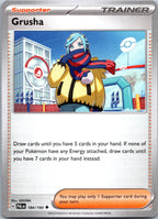 Grusha 184/193 Uncommon Paldea Evolved Pokemon Near Mint
