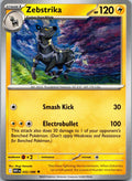 Zebstrika 032/086 Uncommon White Flare Pokemon Near Mint