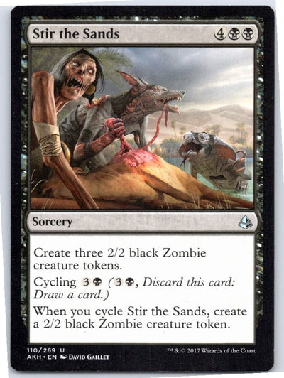 Stir the Sands 110 Uncommon Amonkhet Magic: The Gathering Near Mint