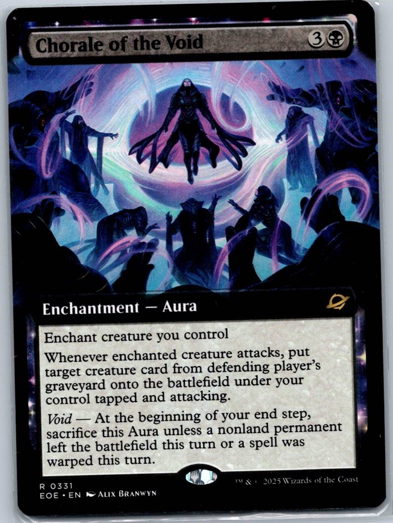 Chorale of the Void 91 Rare Edge of Eternities Magic: The Gathering Near Mint