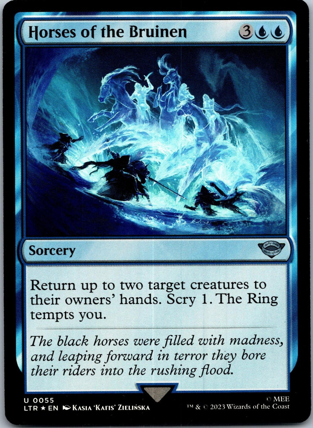Horses of the Bruinen Lord of the Rings: Magic: The Gathering NM