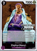 Zephyr (Navy) OP06-074 One Piece Promotion Cards One Piece NM