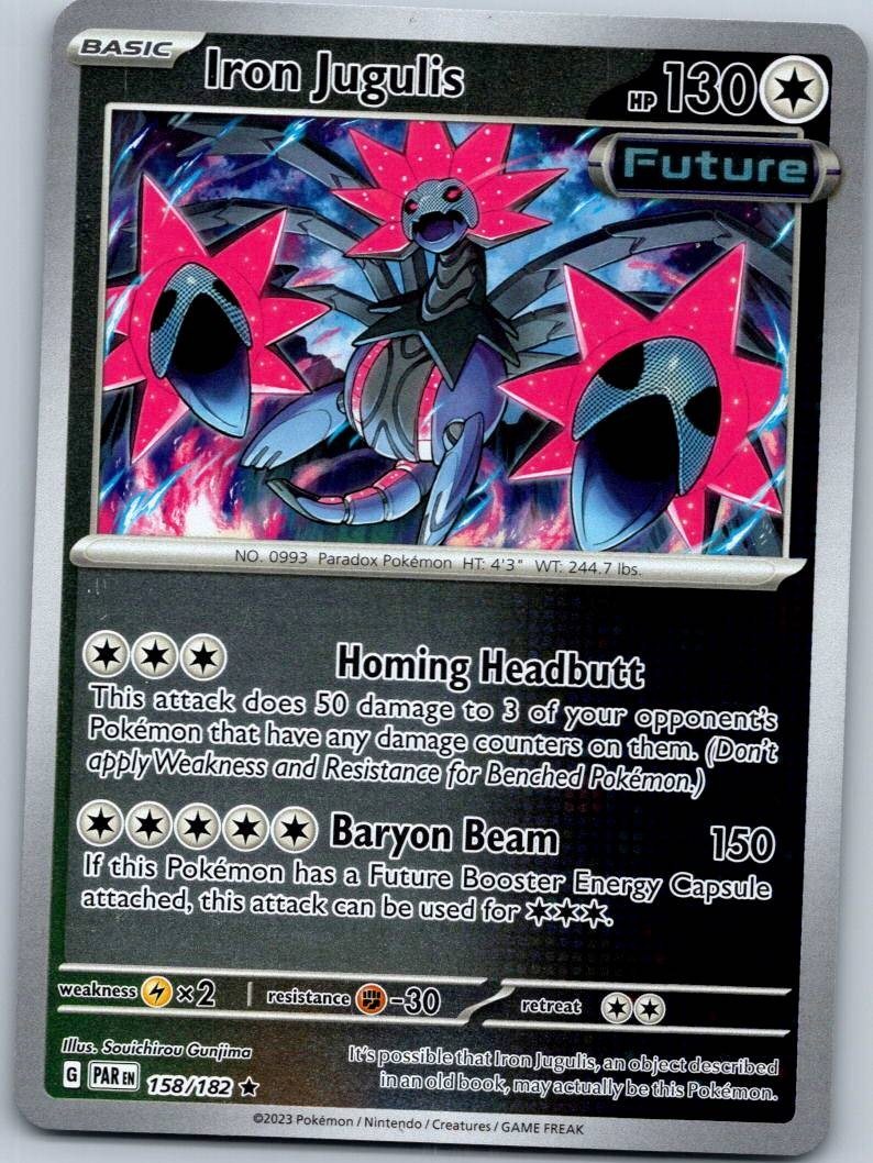 Iron Jugulis 158/182 Holofoil Promo Miscellaneous Cards & Products Pokemon NM