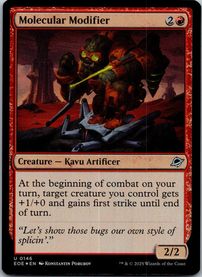 Molecular Modifier 146 Uncommon Edge of Eternities Magic: The Gathering NM