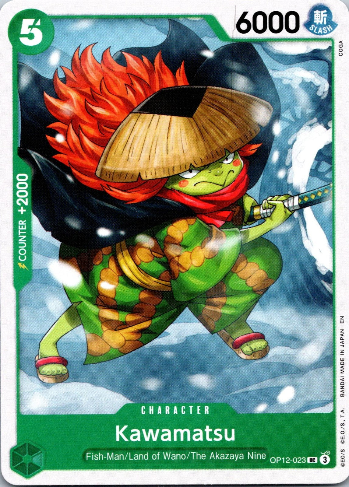 Kawamatsu OP12-023 Uncommon Legacy of the Master One Piece Near Mint