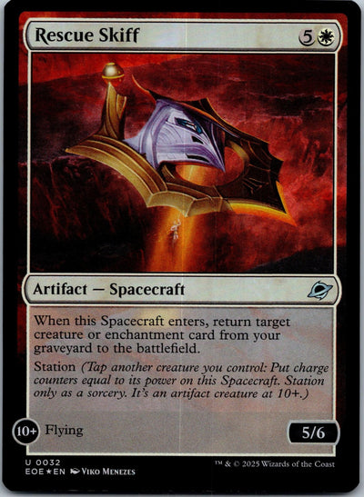 Rescue Skiff 32 Uncommon Edge of Eternities Magic: The Gathering Near Mint