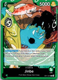 Jinbe (021) OP11-021 Leader A Fist of Divine Speed One Piece Near Mint