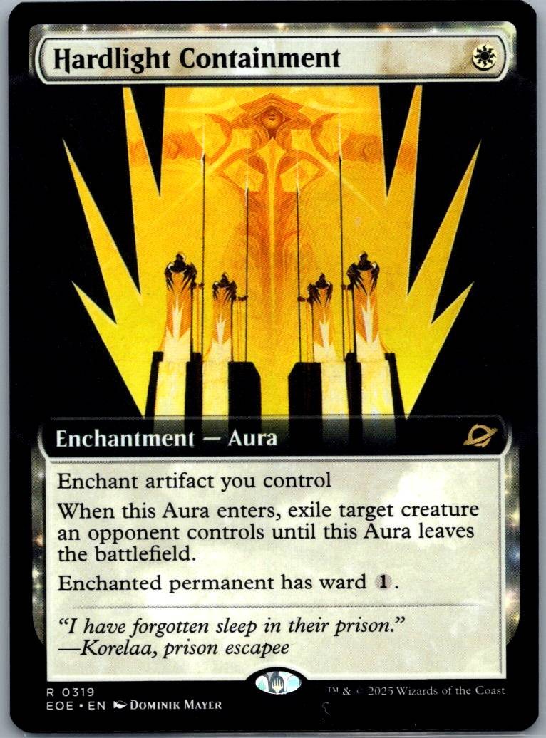 Hardlight Containment (Extended Art) Edge of Eternities Magic: The Gathering NM
