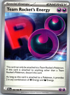 Team Rocket's Energy 182/182 Uncommon Destined Rivals Pokemon Near Mint