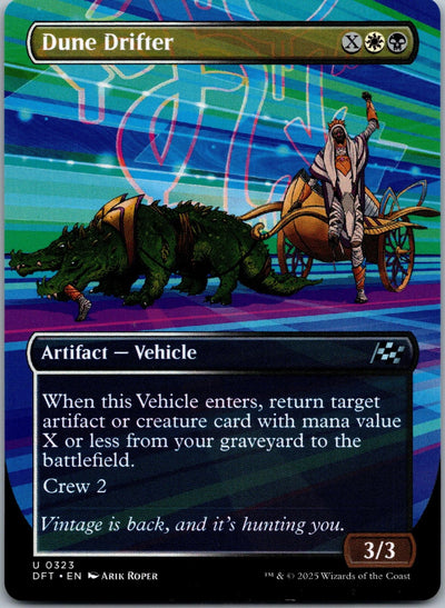 Dune Drifter (Borderless) 323 Uncommon Aetherdrift Magic: The Gathering NM