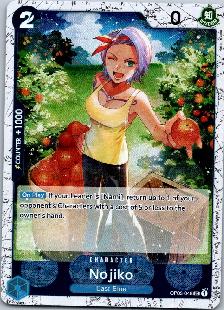 Nojiko (Pirate Foil) OP03-048 Premium Booster -The Best- Vol. 2 One Piece NM