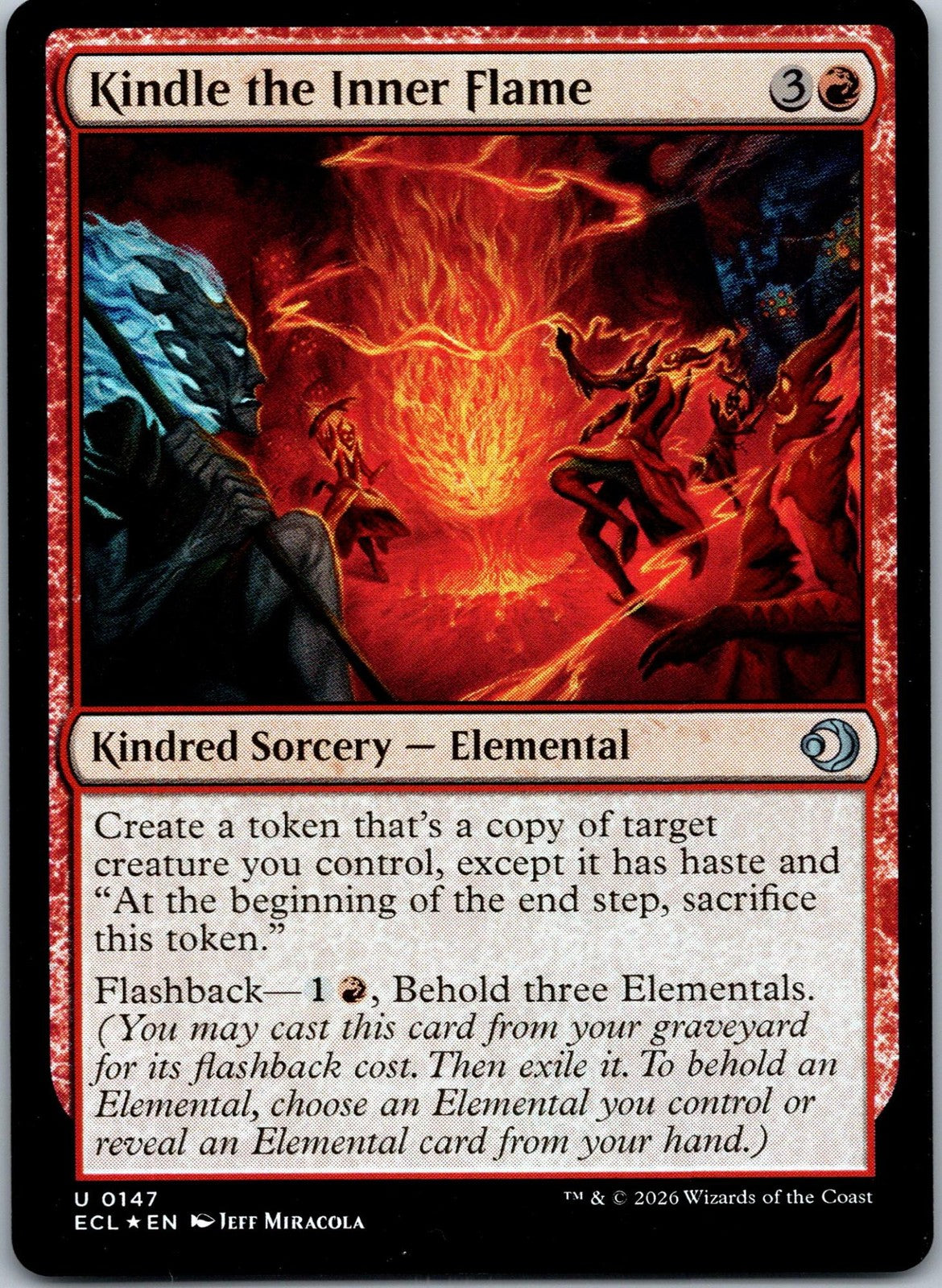 Kindle the Inner Flame 147 Uncommon Lorwyn Eclipsed Magic: The Gathering NM