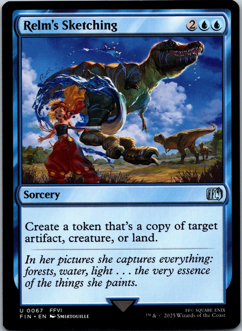 Relm's Sketching 67 Uncommon Final Fantasy Magic: The Gathering Near Mint | HOKO