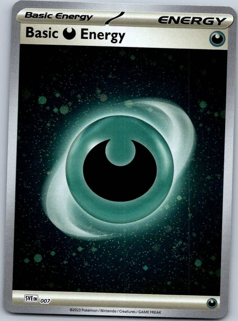 Basic Darkness Energy 023 Scarlet & Violet Energies Pokemon Near Mint foil