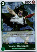 Vander Decken IX OP06-033 Rare Wings of the Captain One Piece Near Mint