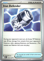 Iron Defender 118/132 Uncommon Mega Evolution Pokemon Near Mint
