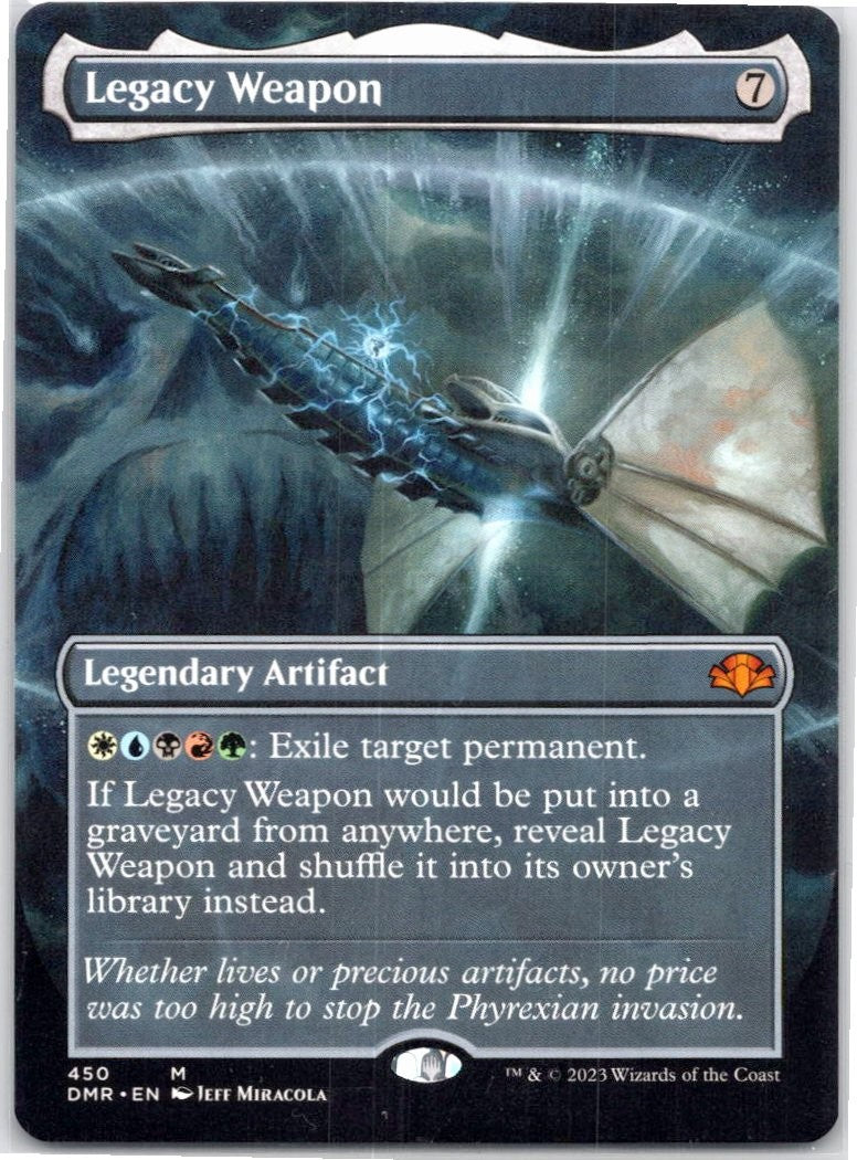 Legacy Weapon (Borderless) 450 Dominaria Remastered Magic: The Gathering NM