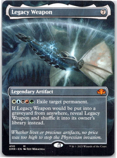 Legacy Weapon (Borderless) 450 Dominaria Remastered Magic: The Gathering NM