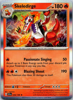 Skeledirge 038/198 Rare Scarlet & Violet Pokemon Near Mint