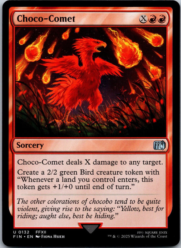 Choco-Comet 132 Uncommon FINAL FANTASY Magic: The Gathering Near Mint