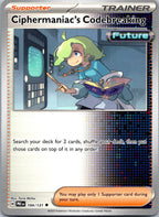 Ciphermaniac's Codebreaking 104/131 Uncommon Prismatic Evolutions Pokemon NM