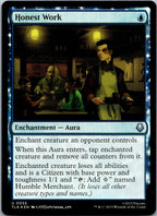 Honest Work 55 Uncommon Avatar: The Last Airbender Magic: The Gathering NM