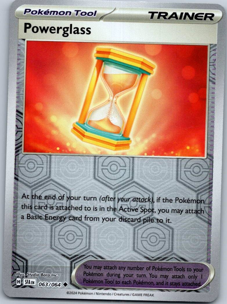 Powerglass 063/064 Reverse Shrouded Fable Pokemon Near Mint