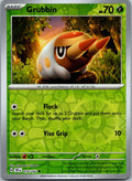 Grubbin 018/162 Common Temporal Forces Pokemon Near Mint