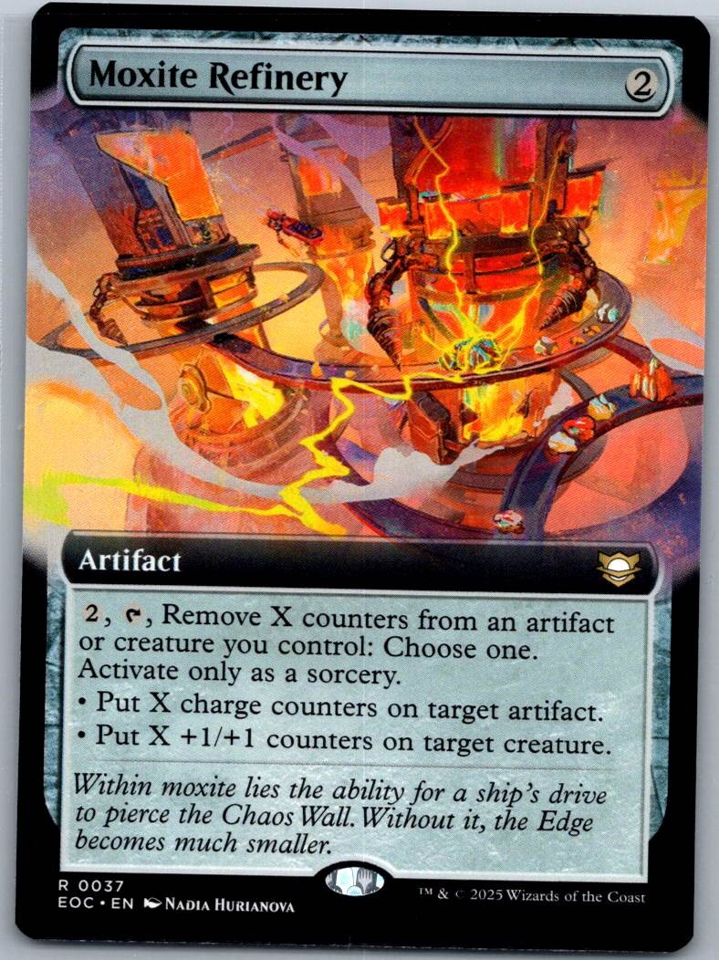 Moxite Refinery 17 Rare Commander: Edge of Eternities Magic: The Gathering NM