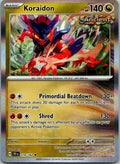 Koraidon 119/162 Rare Temporal Forces Pokemon Near Mint