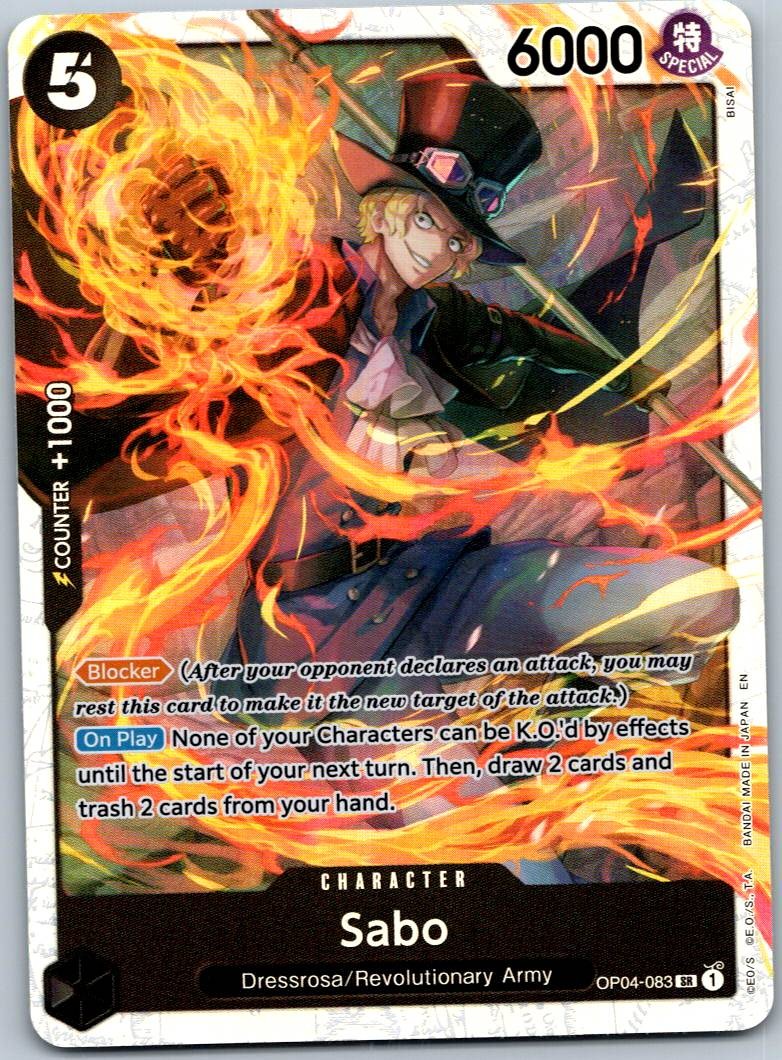 Sabo  - OP04-083 Premium Booster -The Best- Vol. 2 One Piece NM