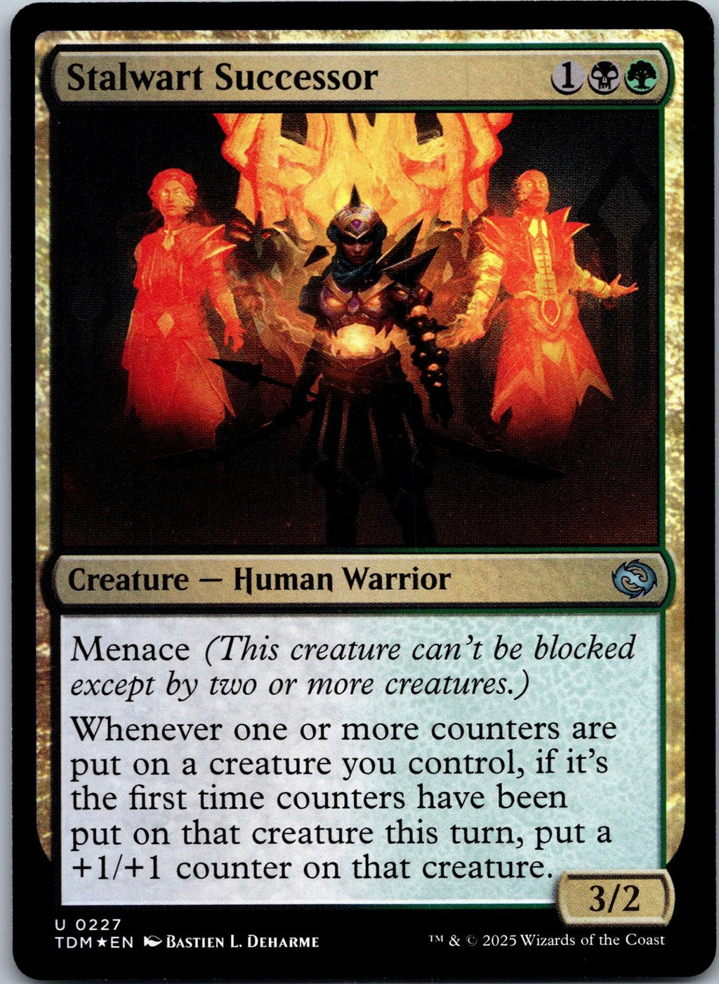 Stalwart Successor 227 Uncommon Tarkir: Dragonstorm Magic: The Gathering NM